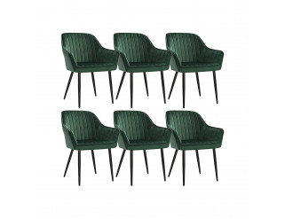 Set šiestich jedálenských stoličiek LDC087C01-6 (6 ks)