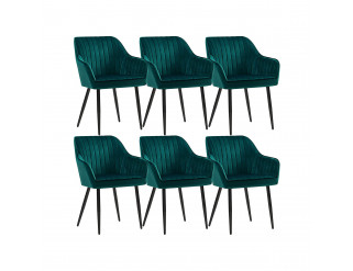 Set šiestich jedálenských stoličiek LDC087Q01-6 (6 ks)