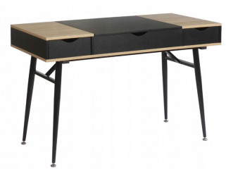 Kancelársky stôl LOFT čierny 190303
