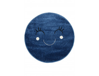 Dětský koberec Kiddy ÚSMĚV modrý