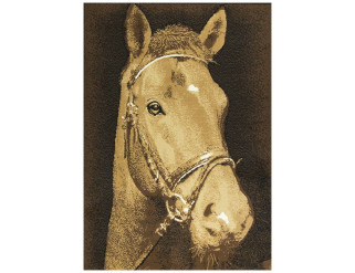 Koberec Nairobi - Kůň 542808/50941, hnědý