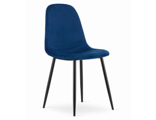 Set jedálenských stoličiek COMO modré (4ks)