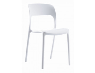 Set štyroch stoličiek IPOS biele (4ks)