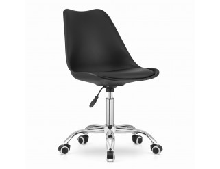 Otočná židle ALBA - černá