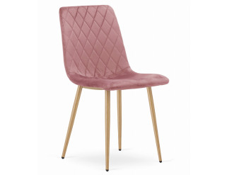 Set čtyř jídelních židlí TURIN růžové (4ks)