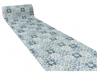 Koupelnová pěnová rohož Softy-tex 828 modrá
