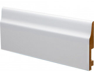 Soklová lišta MDF L 12 5 bílá 250 cm