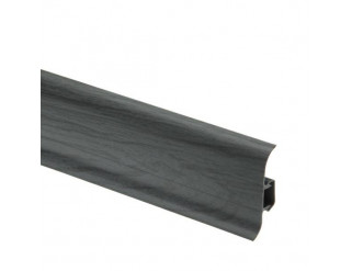Podlahová lišta Premium Cezar 79 dub tmavě šedá matná 220 cm