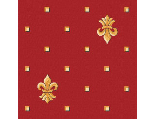 Metrážny koberec PROMENADE červený 