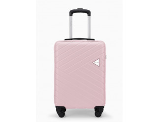 Růžový kabinový kufr Malaga