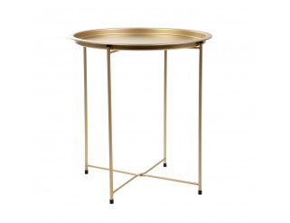 Příruční stolek STALDIS zlatý 870168