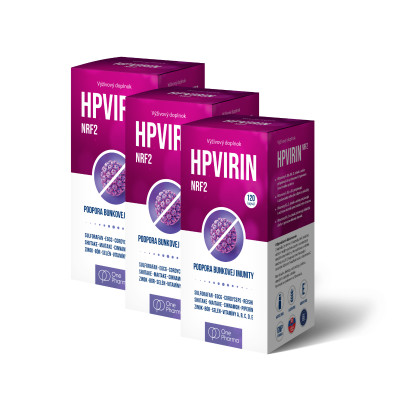 3x HPVIRIN 120 kapsúl