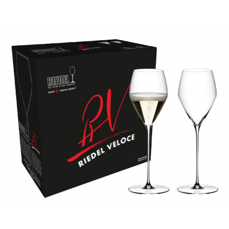 Pohár Veloce - Champagne 327ml - Retail / set 2 ks