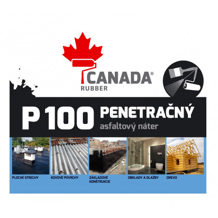 Canada Rubber P100 penetrácia