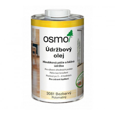 OSMO Údržbový olej bezfarebný