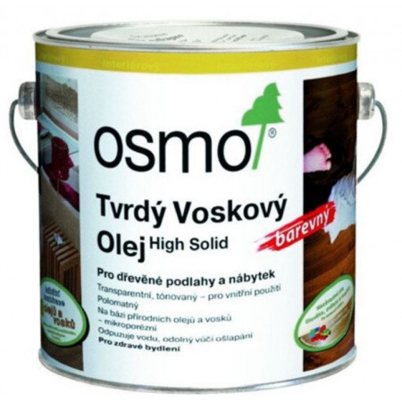 OSMO Tvrdý voskový olej farebný