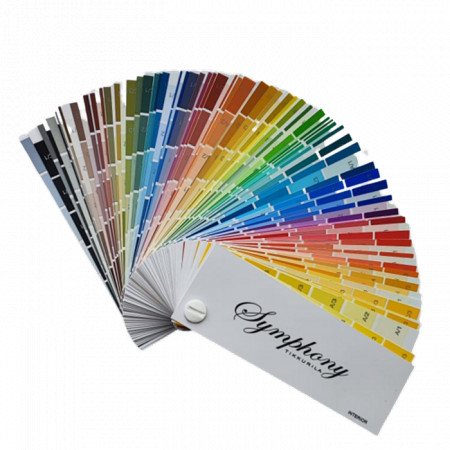 SYMPHONY 720 - vzorkovník farieb