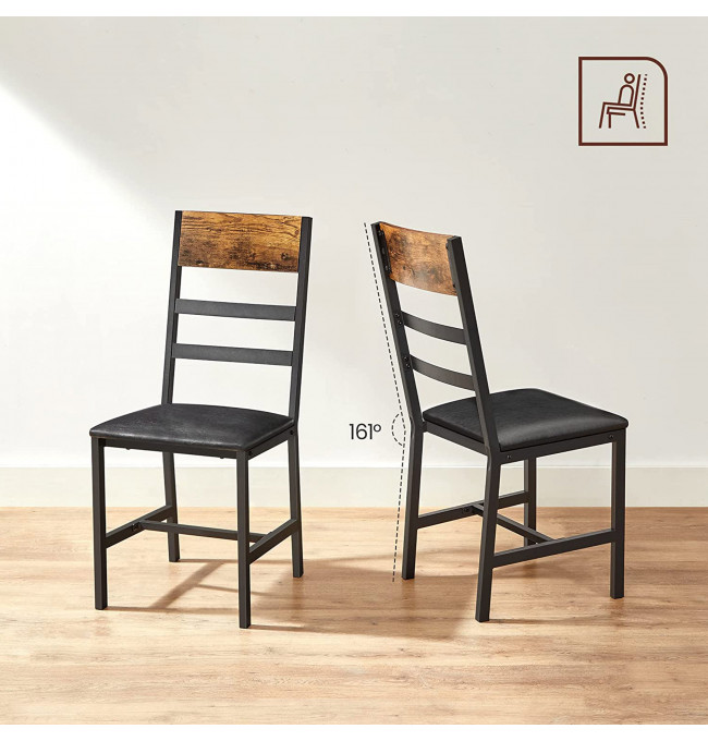 Set dvou jídelních židlí LDC095B01 (2 ks)