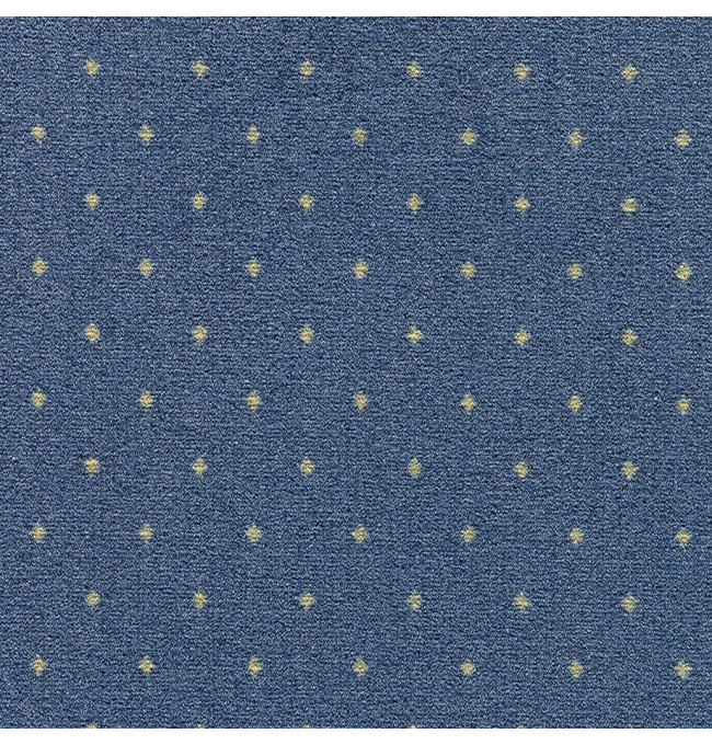 Metrážový koberec AKTUA tmavě modrý