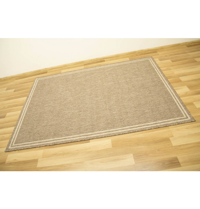 Protišmykový koberec Scandigel 5725/UT61 hnedý / béžový