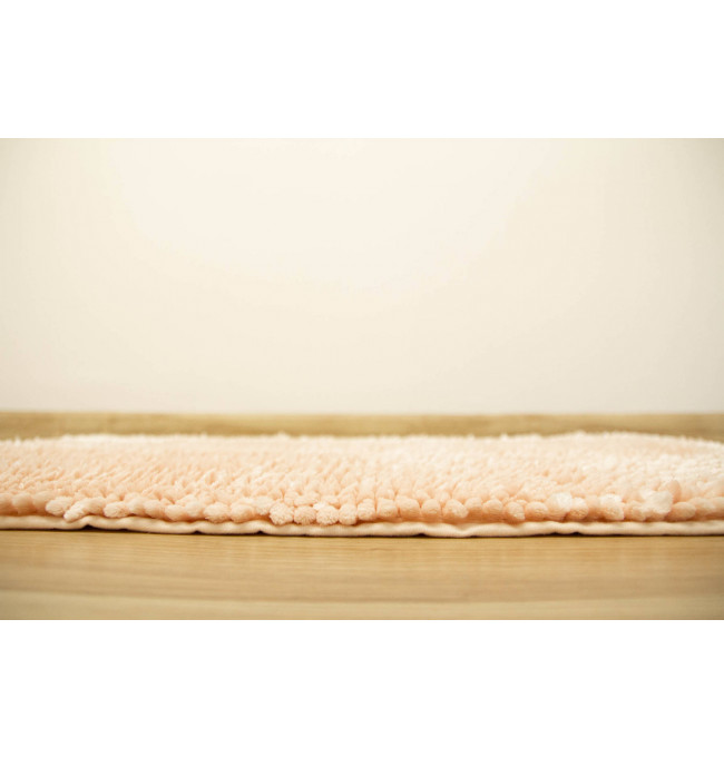Koupelnový kobereček Shiny Chenille růžový