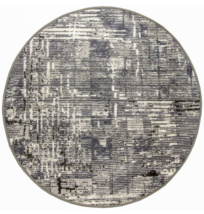 Koberec Astral 19 sivý / betón, kruh