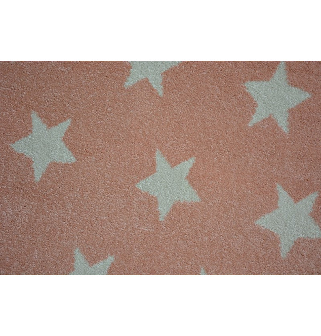 Běhoun SKETCH FA68 růžovo / krémový hvězdy
