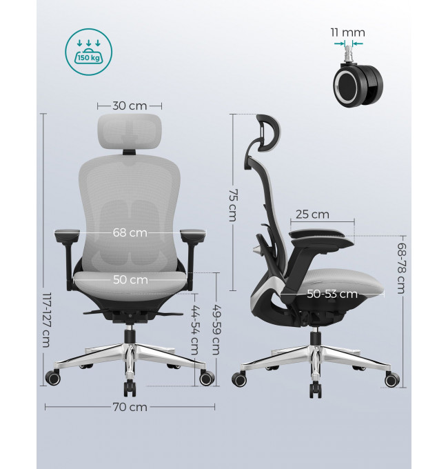 Kancelárska stolička OBN065G01