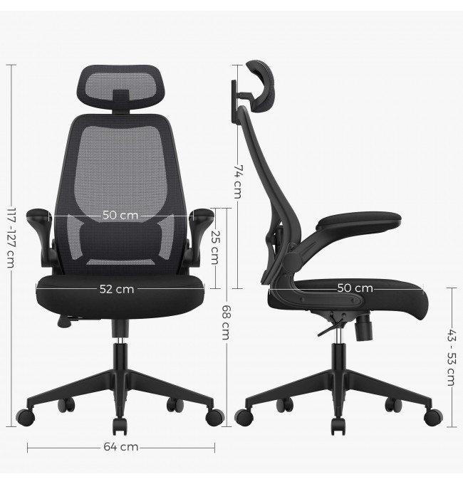 Kancelárska stolička OBN087B01