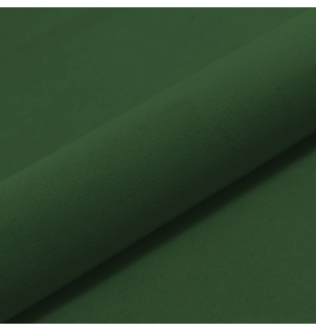 Podnožka čtvercová plyš - Tmavě zelená