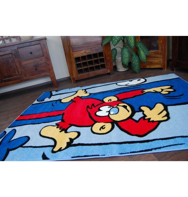 Dětský koberec Happy C176 modrý