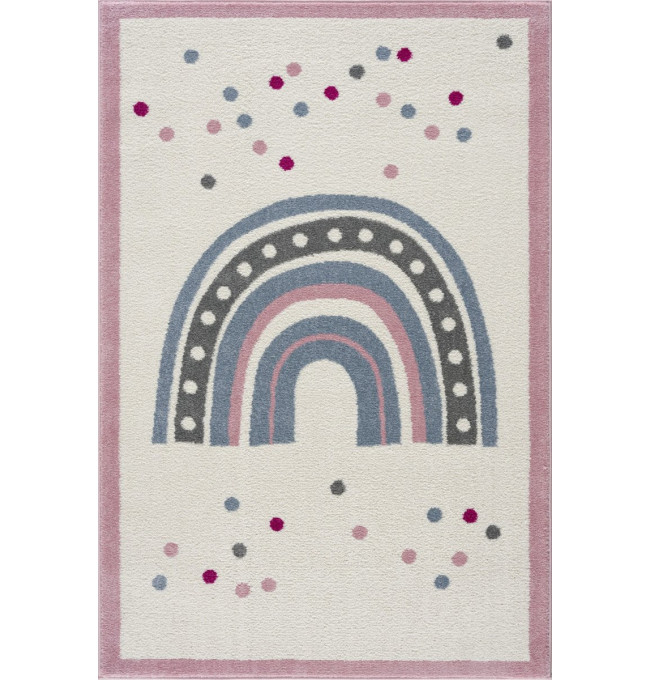 Dětský koberec Happy Rugs RAINBOW krém / multi