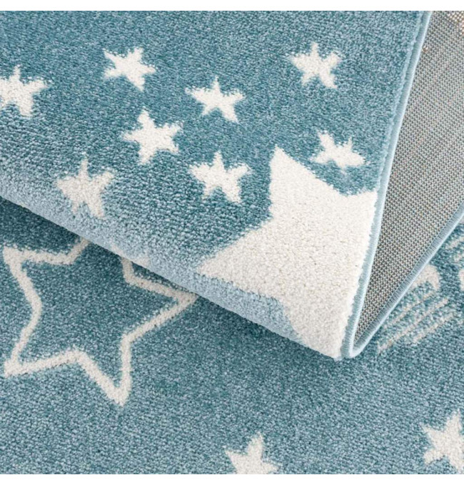 Detský koberec Hviezdy Anime 9387 modrý