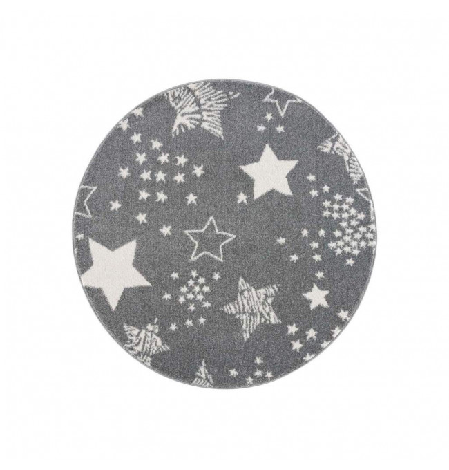 Dětský koberec Hvězdy Anime 9387 šedý