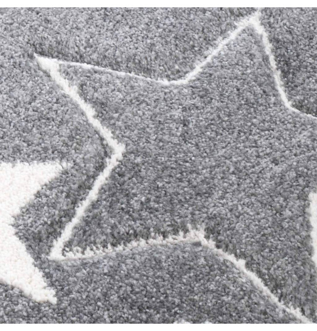 Detský koberec Hviezdy Bueno 1325 sivý