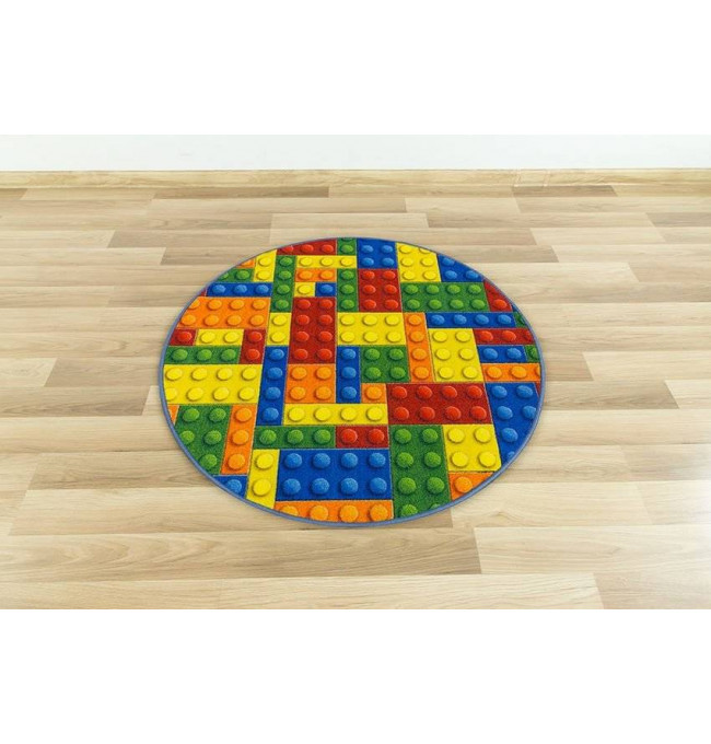 Dětský koberec Klocki, vícebarevný
