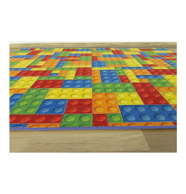 Detský koberec Klocki viacfarebný