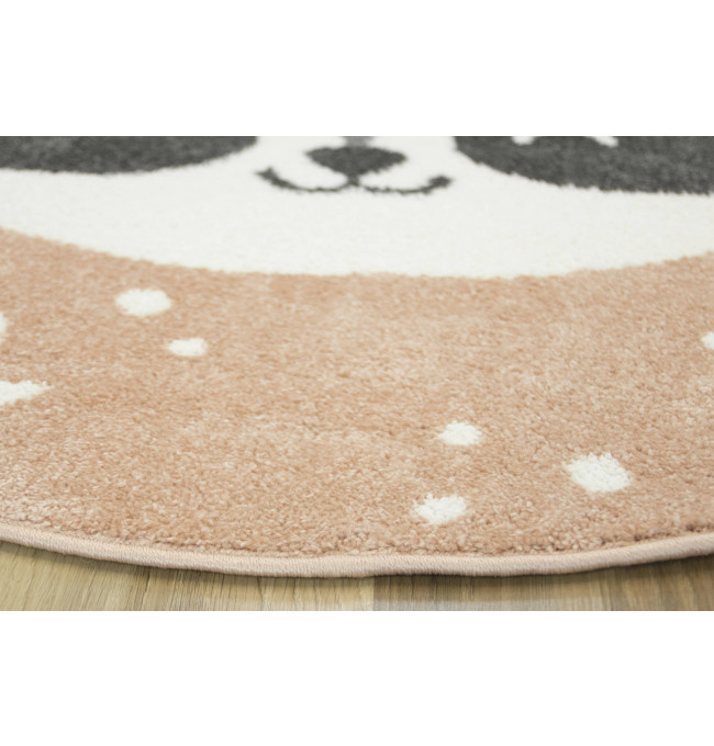 Dětský koberec Lima C884A růžový / krémový