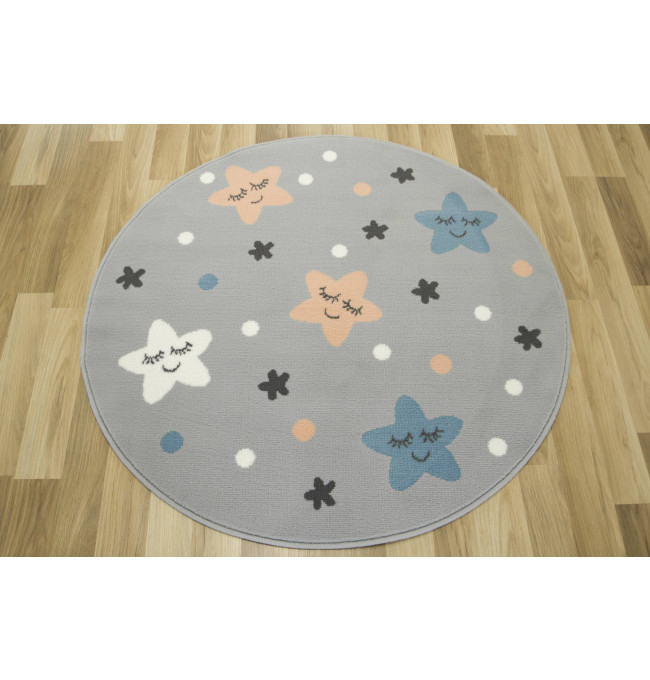 Detský koberec Luna Kids 534452/95844 mouse, svetlosivý