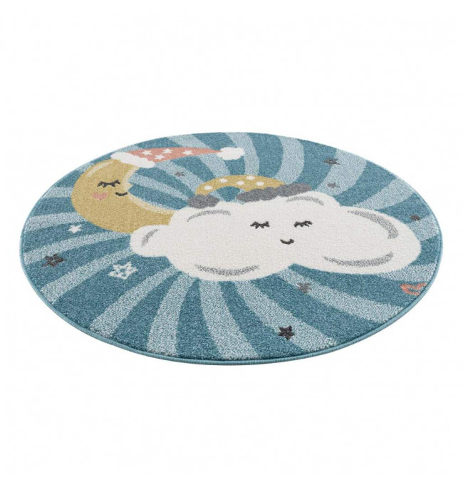 Detský koberec Oblaky Anime 9380 modrý