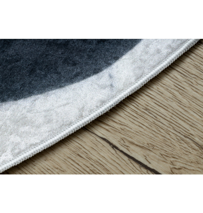 Dětský koberec protiskluzový BAMBINO 2139 Míč, černý / bílý