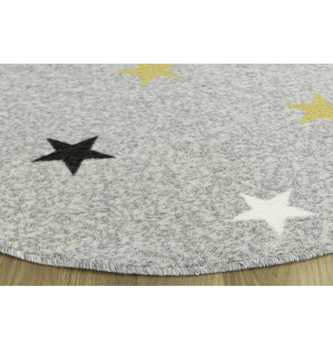 Detský koberec Stars 09 Mix, sivý