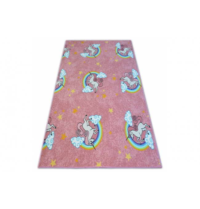 Dětský koberec UNICORN JEDNOROŽEC růžový