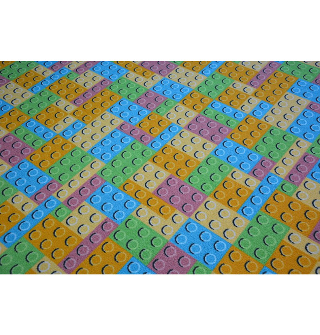 Dětský metrážový koberec LEGO