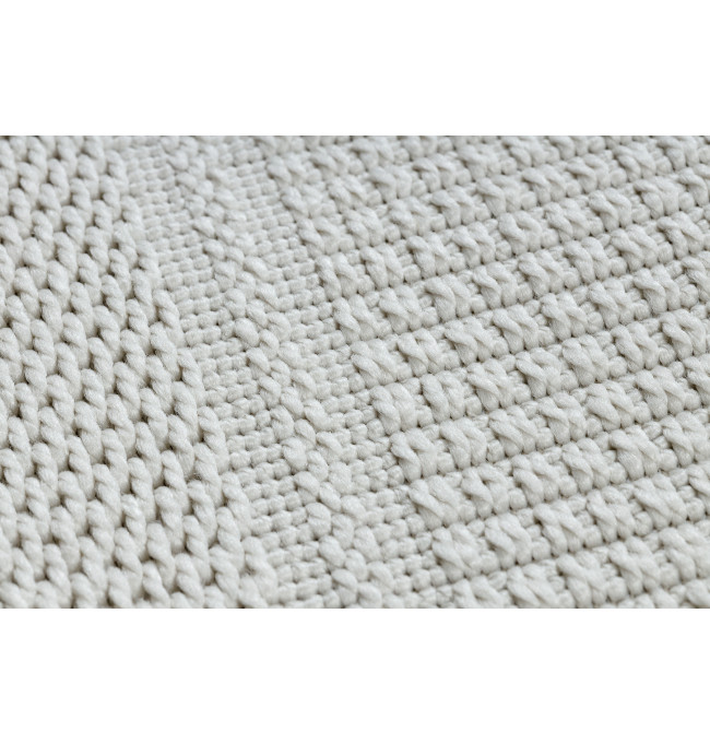 Šňůrkový koberec / běhoun SIZAL TIMO 5979 bílý