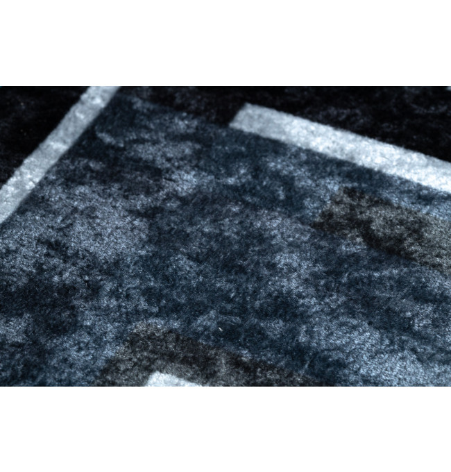 Detský koberec JUNIOR 52052.802 mesto / uličky, zelený / čierny 