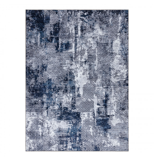 Koberec MIRO 51924.805 abstraktný, sivý / modrý