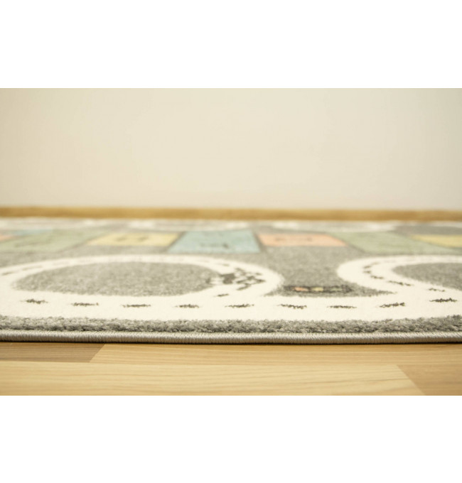 Detský koberec Lima C260C sivý/krémový