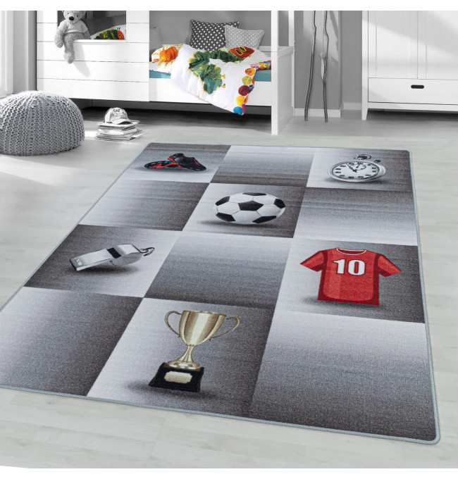 Detský protišmykový koberec Play pre malého futbalistu