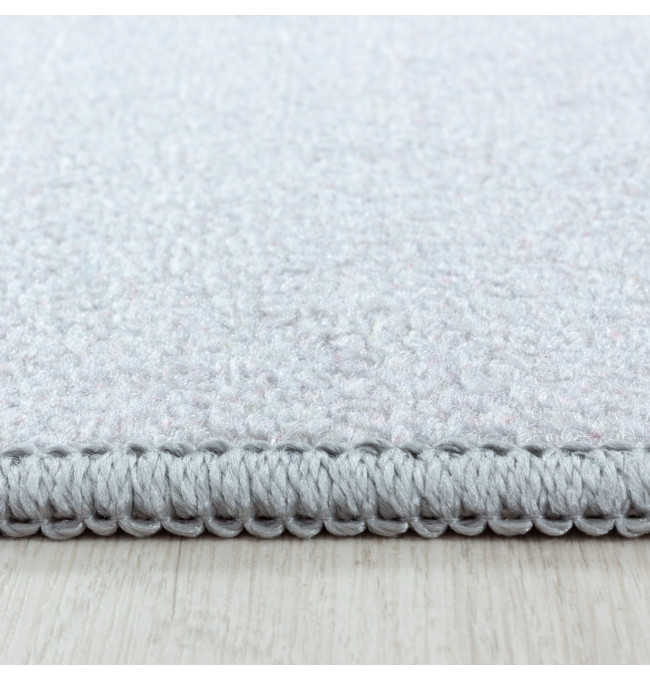 Detský protišmykový koberec Play hviezda sivá